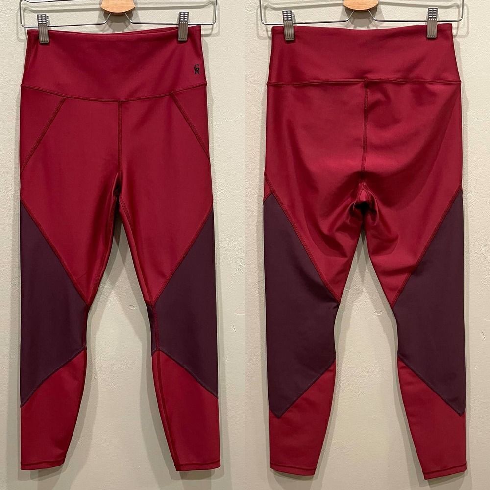 Good American Red Leggings - Size: 2